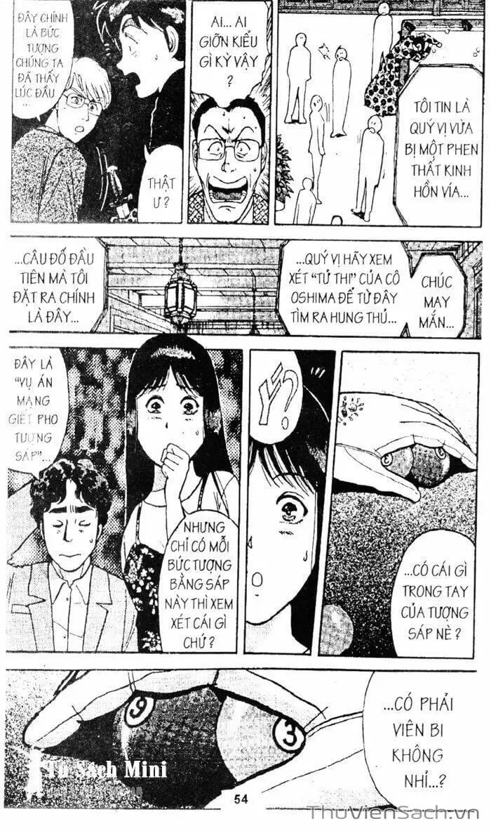 Truyện Tranh Thám Tử Kindaichi trang 4