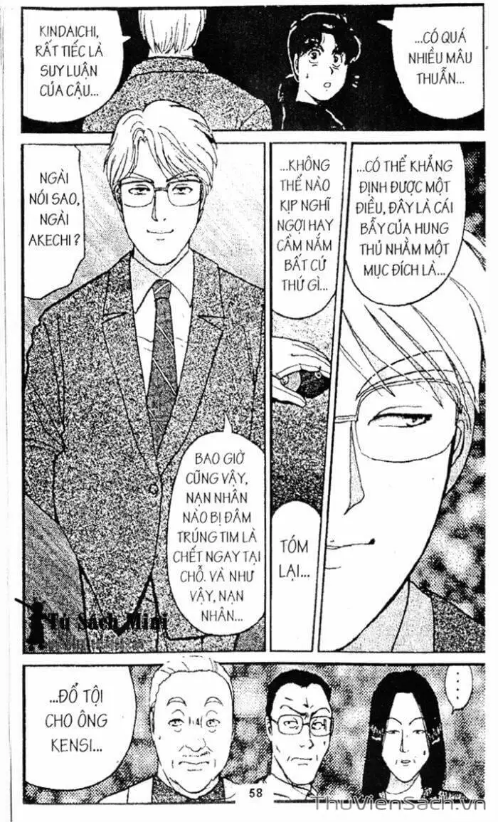 Truyện Tranh Thám Tử Kindaichi trang 4
