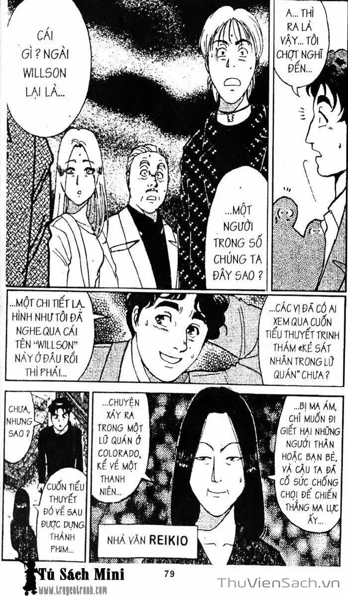 Truyện Tranh Thám Tử Kindaichi trang 4
