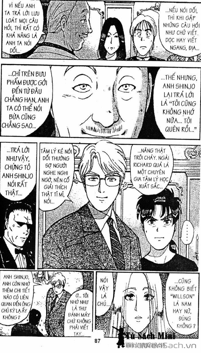 Truyện Tranh Thám Tử Kindaichi trang 4