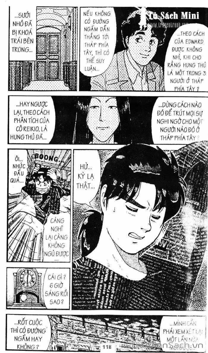 Truyện Tranh Thám Tử Kindaichi trang 4