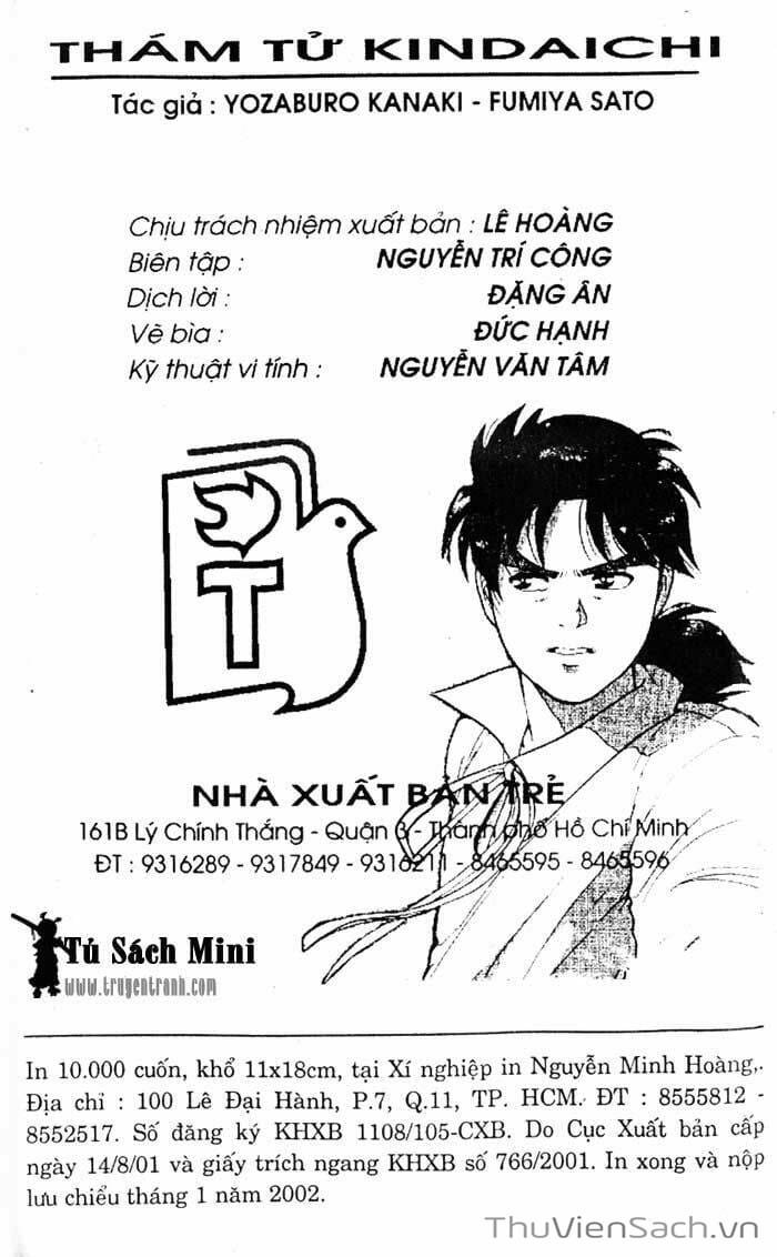 Truyện Tranh Thám Tử Kindaichi trang 3756