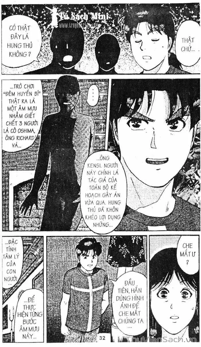 Truyện Tranh Thám Tử Kindaichi trang 4