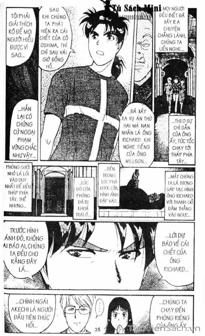 Truyện Tranh Thám Tử Kindaichi trang 4