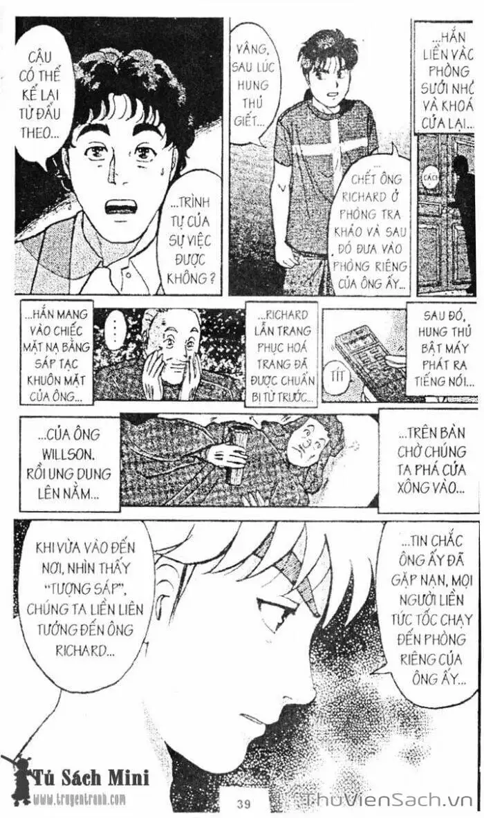 Truyện Tranh Thám Tử Kindaichi trang 4