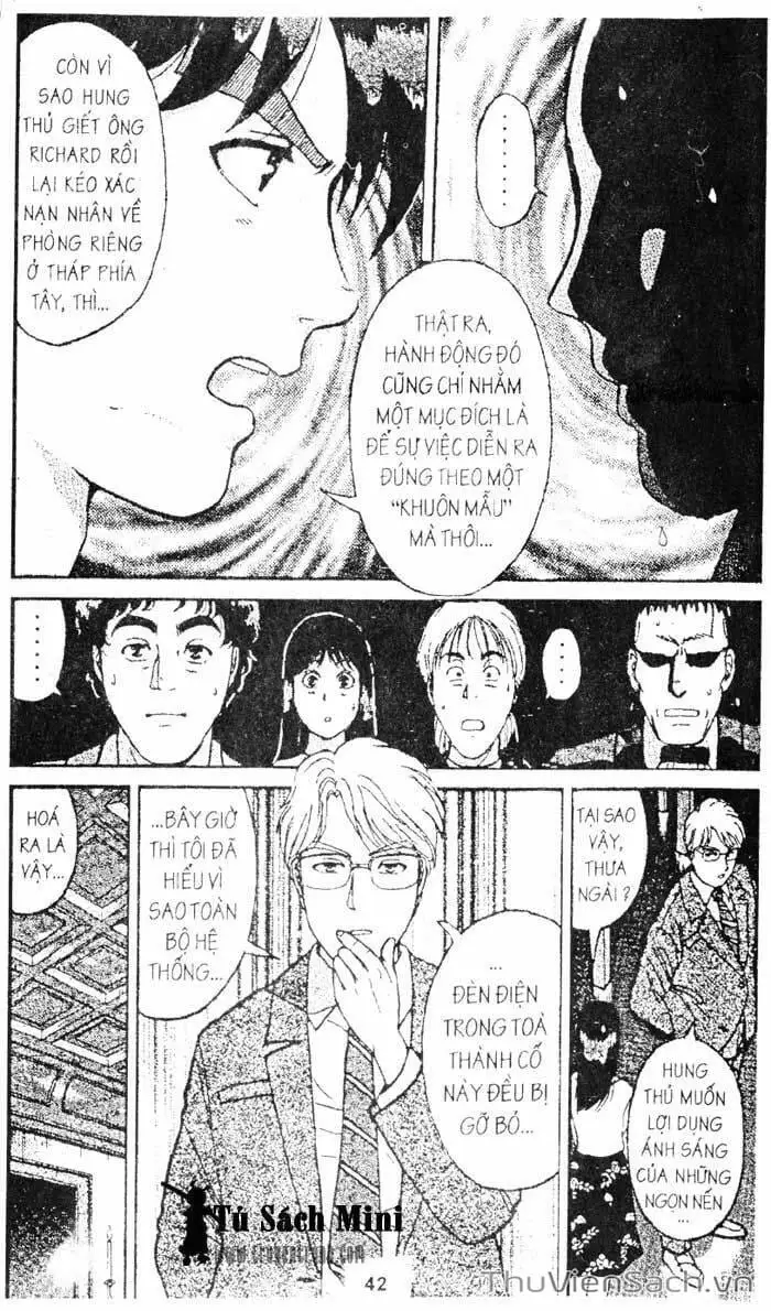 Truyện Tranh Thám Tử Kindaichi trang 4