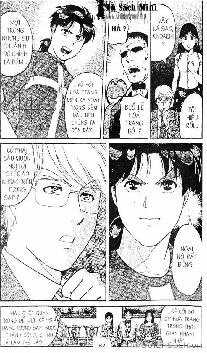 Truyện Tranh Thám Tử Kindaichi trang 4