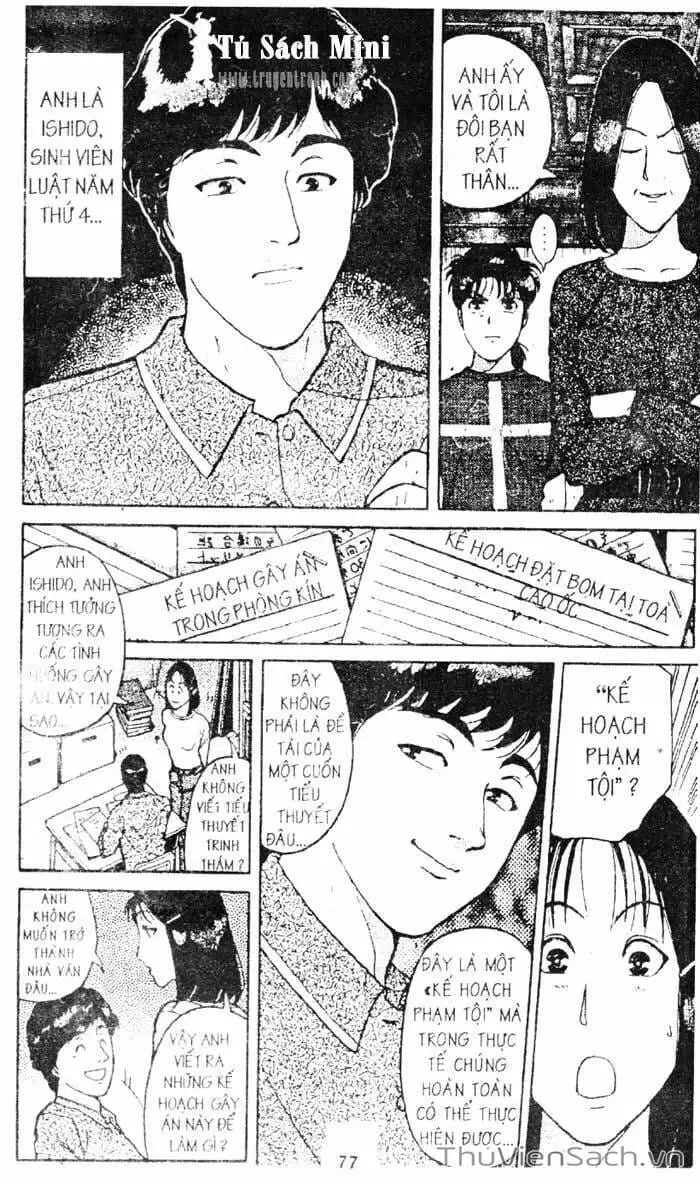 Truyện Tranh Thám Tử Kindaichi trang 4