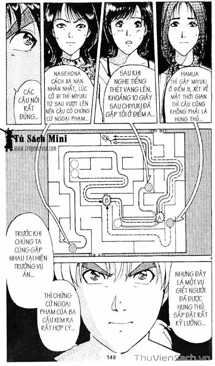 Truyện Tranh Thám Tử Kindaichi trang 4