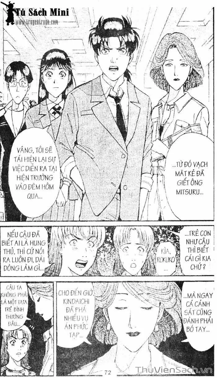 Truyện Tranh Thám Tử Kindaichi trang 4