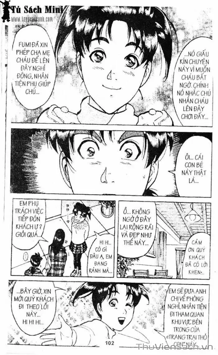 Truyện Tranh Thám Tử Kindaichi trang 4