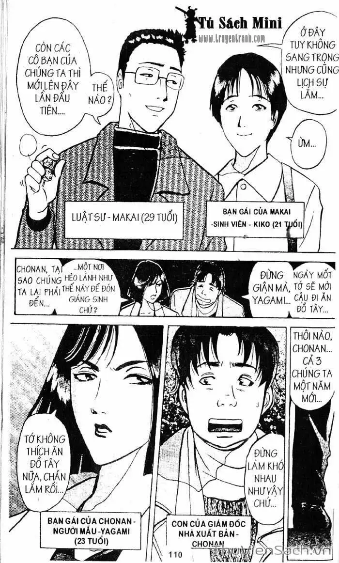 Truyện Tranh Thám Tử Kindaichi trang 4