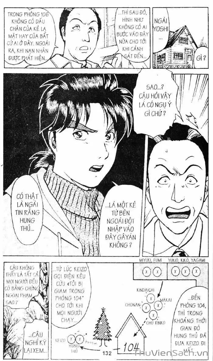 Truyện Tranh Thám Tử Kindaichi trang 4
