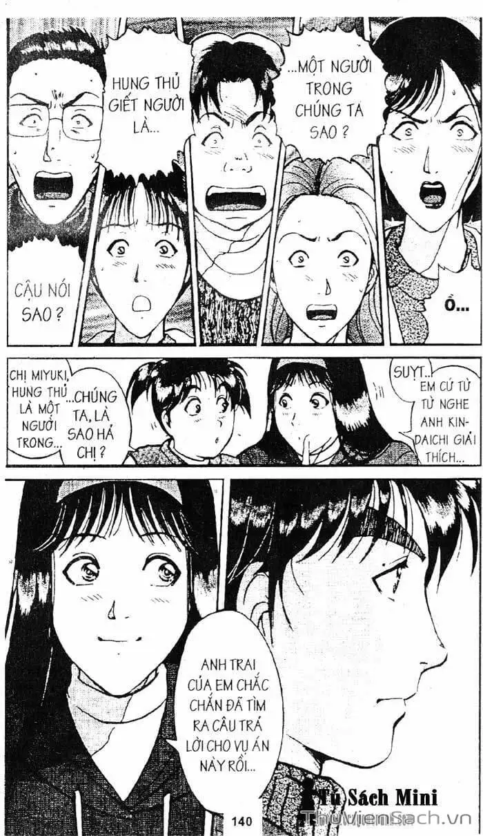 Truyện Tranh Thám Tử Kindaichi trang 4