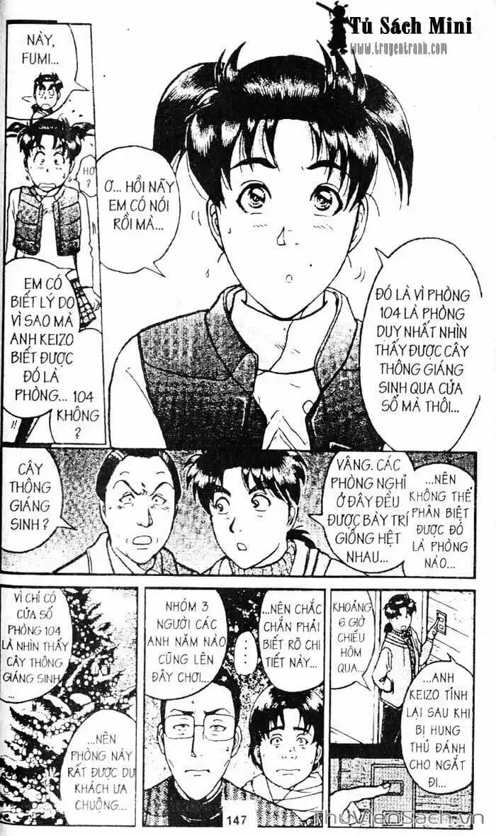 Truyện Tranh Thám Tử Kindaichi trang 4
