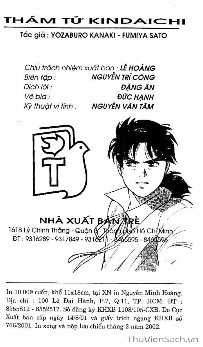 Truyện Tranh Thám Tử Kindaichi trang 4