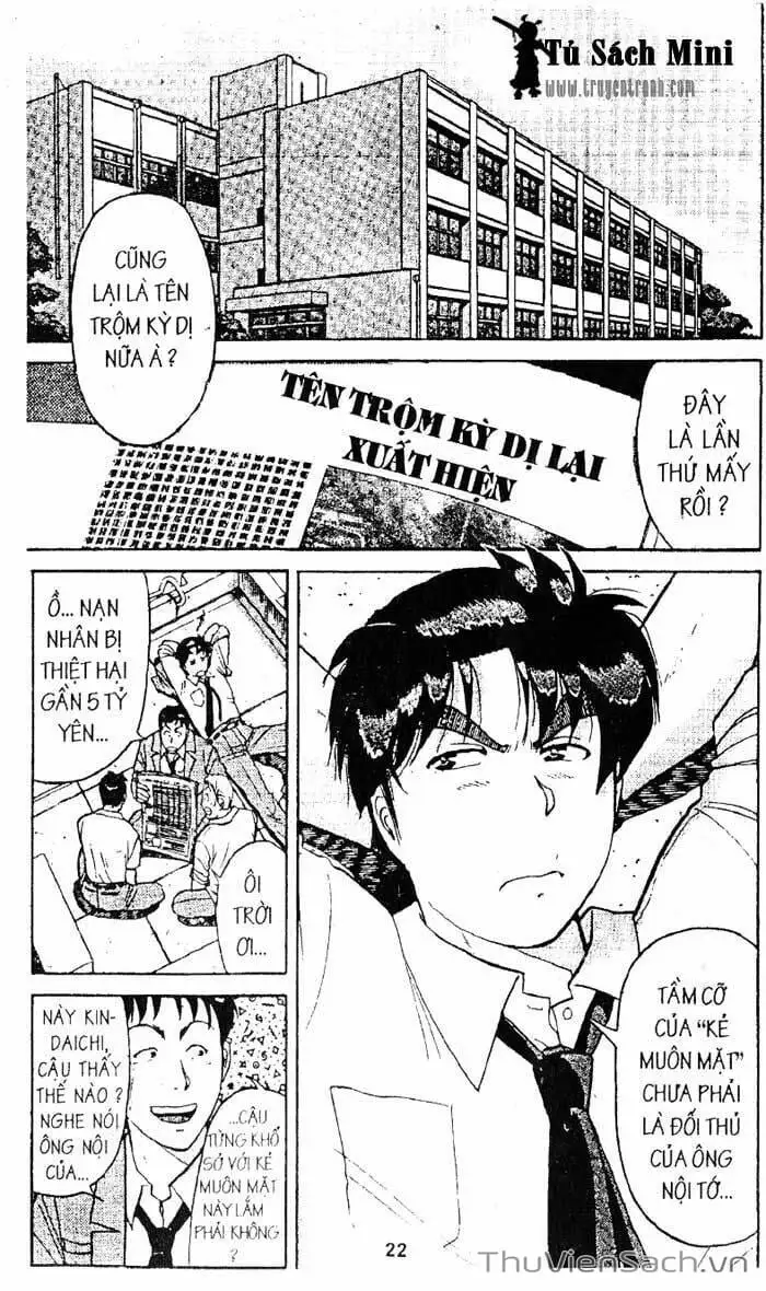 Truyện Tranh Thám Tử Kindaichi trang 4