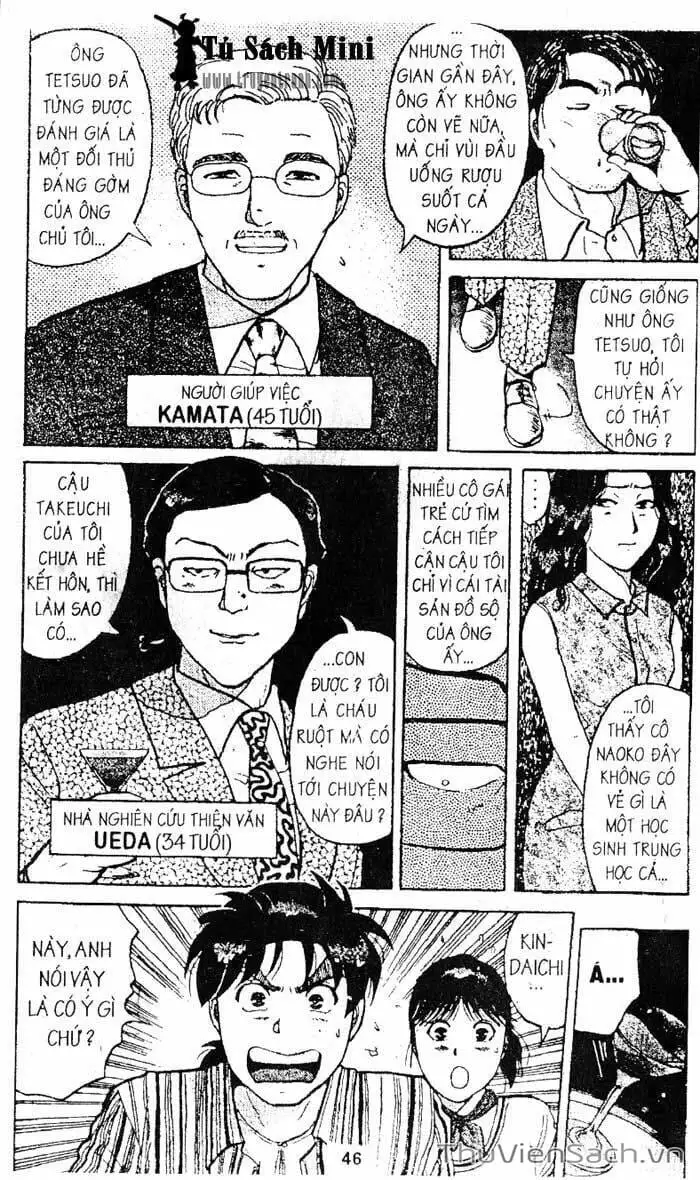 Truyện Tranh Thám Tử Kindaichi trang 4