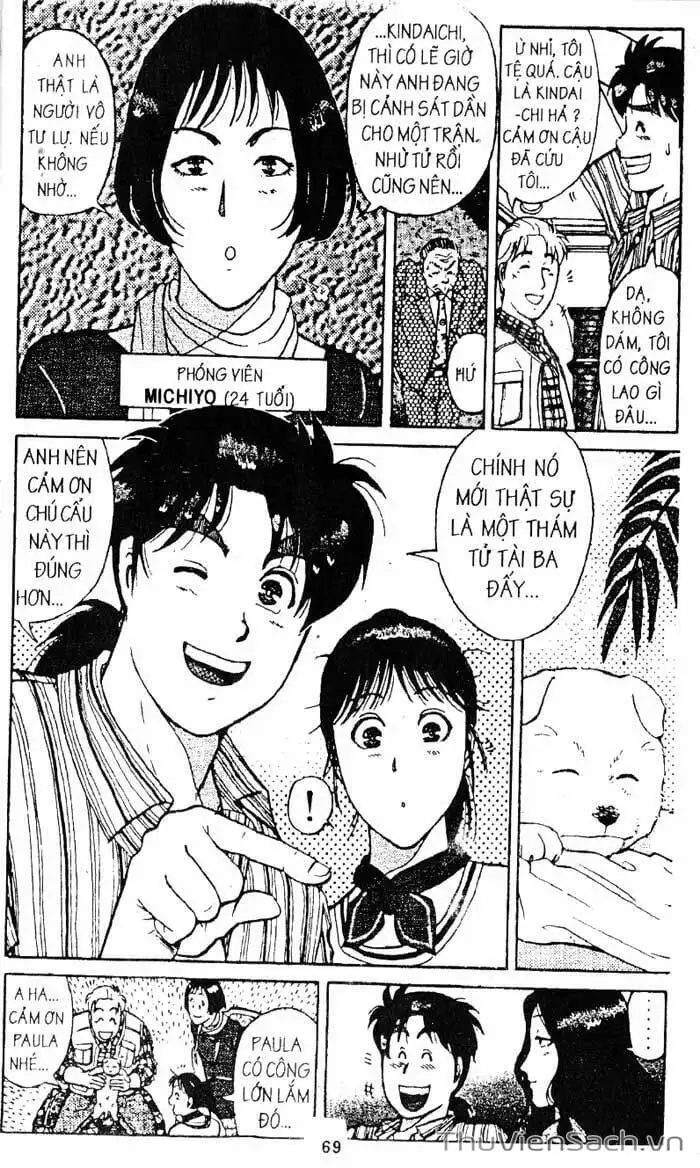 Truyện Tranh Thám Tử Kindaichi trang 4