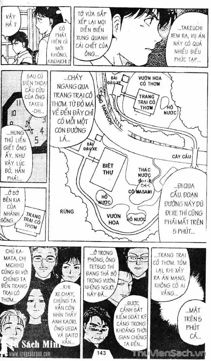 Truyện Tranh Thám Tử Kindaichi trang 4