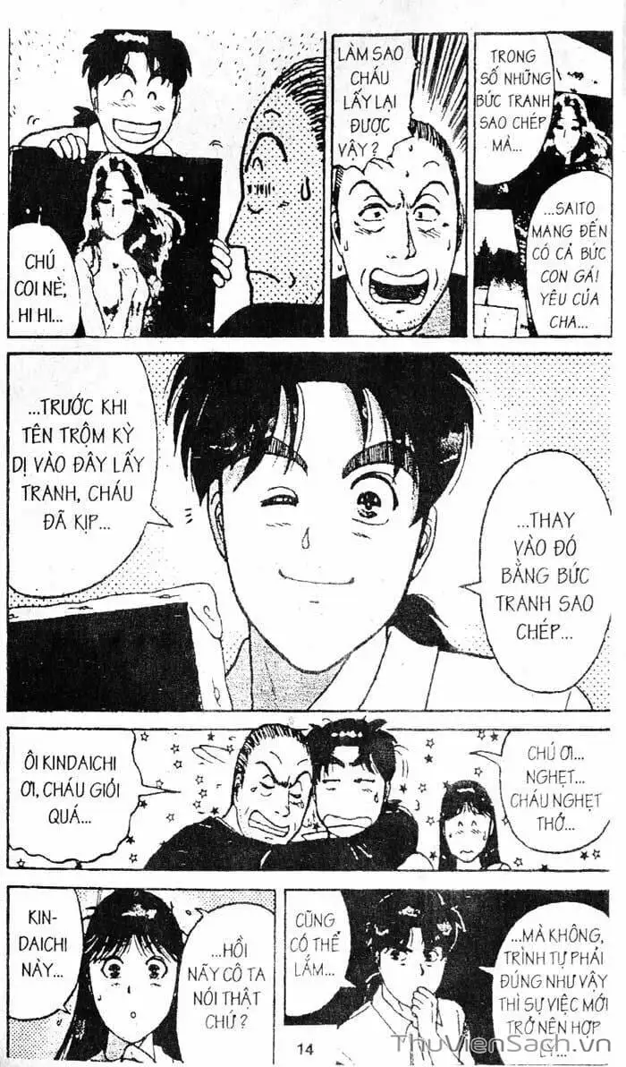 Truyện Tranh Thám Tử Kindaichi trang 4