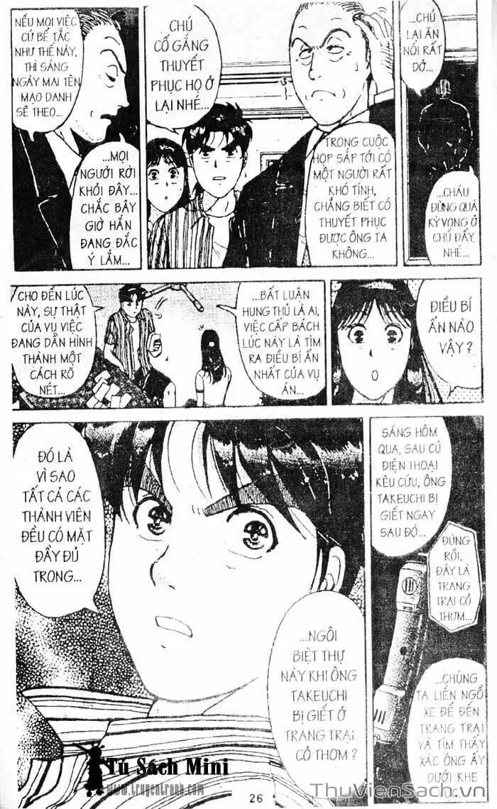Truyện Tranh Thám Tử Kindaichi trang 4