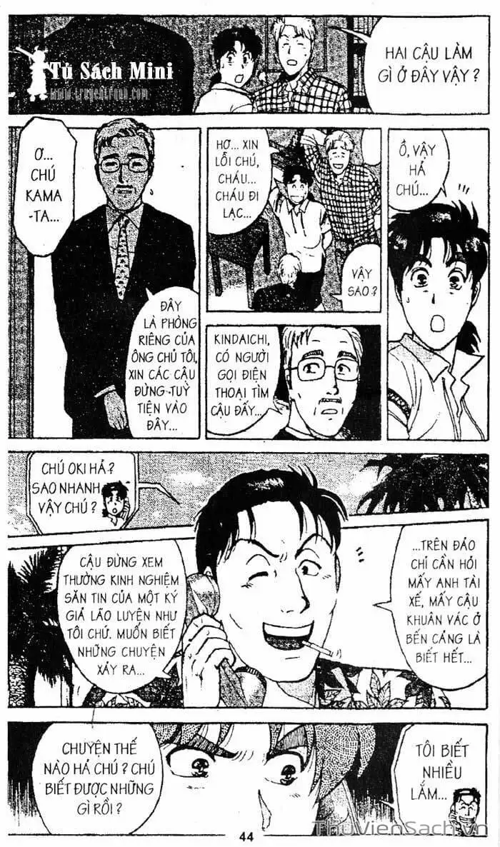 Truyện Tranh Thám Tử Kindaichi trang 4