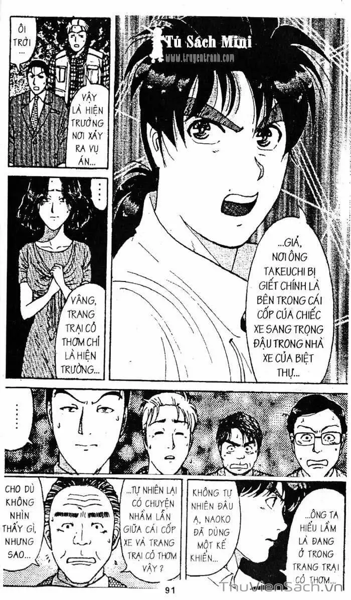 Truyện Tranh Thám Tử Kindaichi trang 4