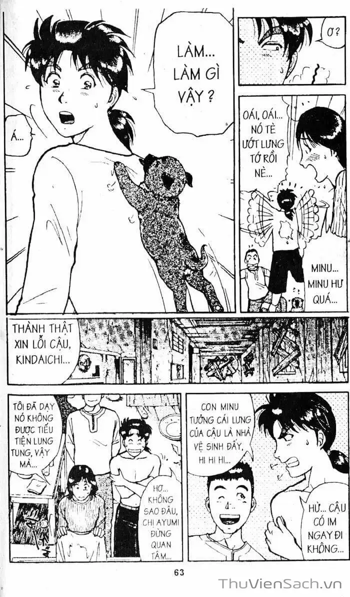 Truyện Tranh Thám Tử Kindaichi trang 4