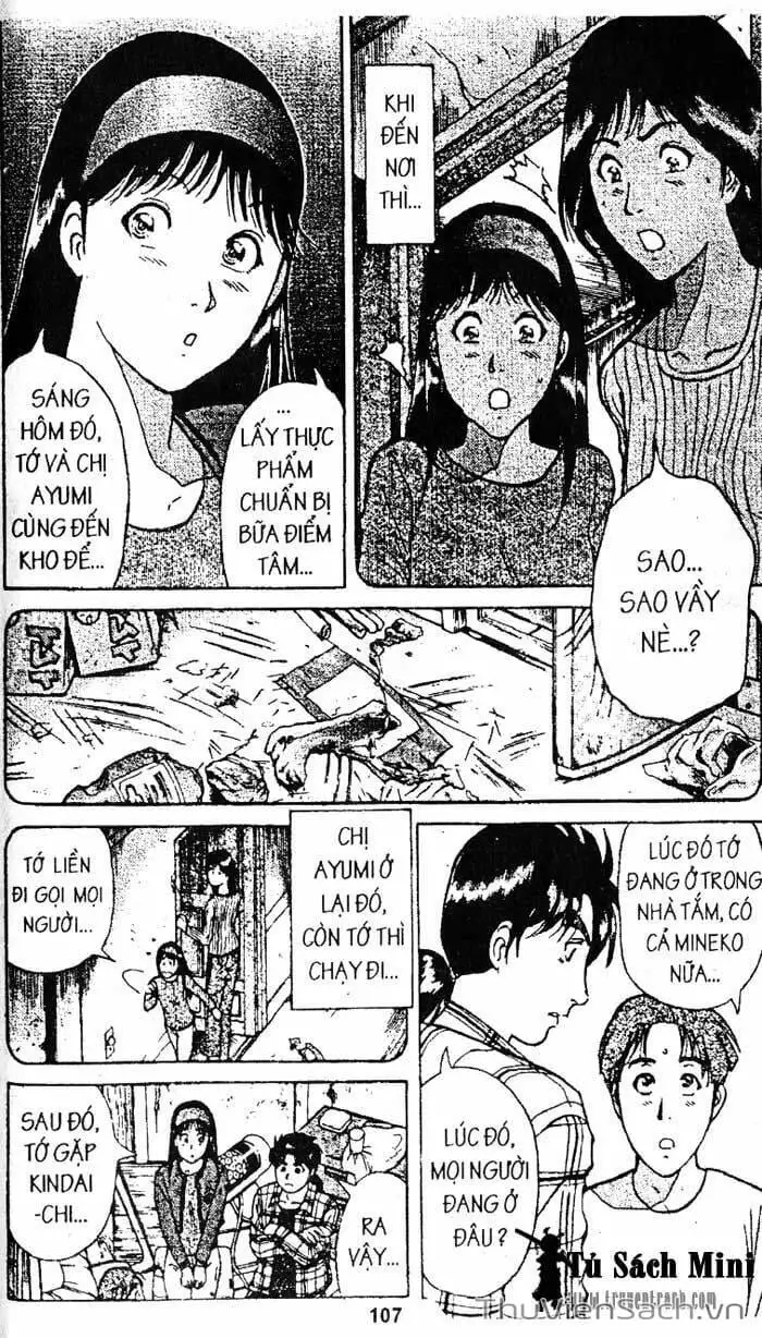 Truyện Tranh Thám Tử Kindaichi trang 4
