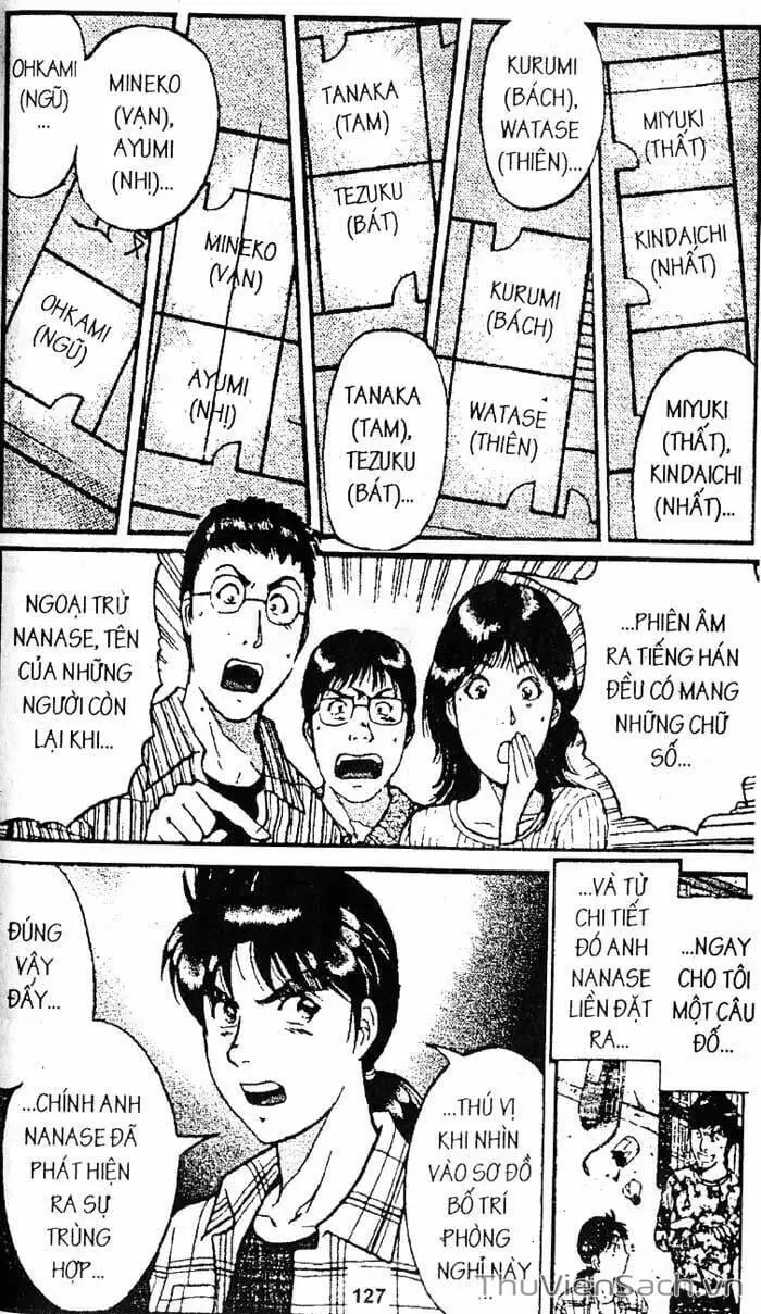 Truyện Tranh Thám Tử Kindaichi trang 4