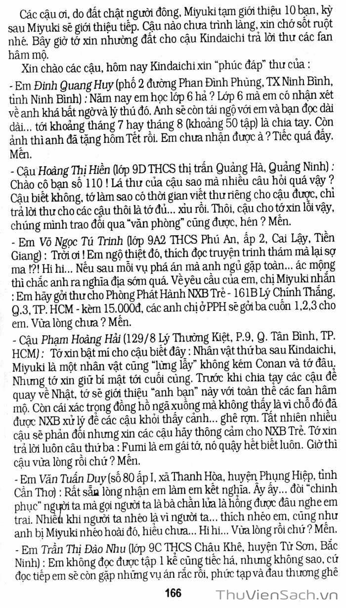 Truyện Tranh Thám Tử Kindaichi trang 4