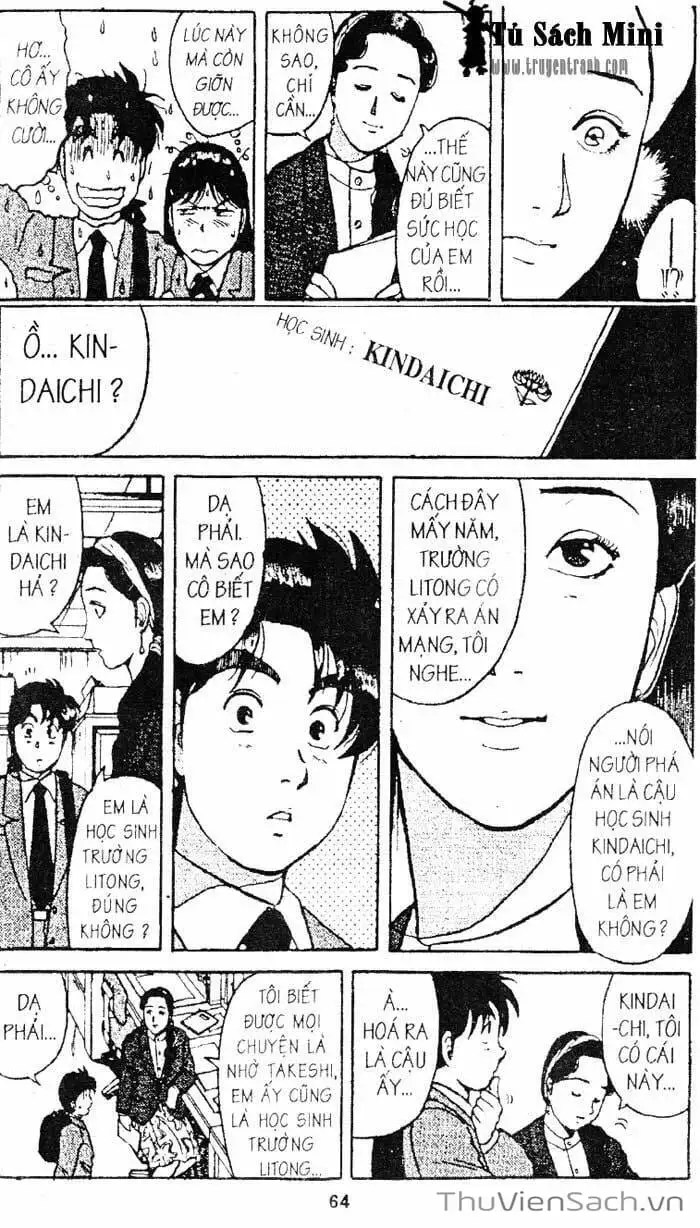 Truyện Tranh Thám Tử Kindaichi trang 4