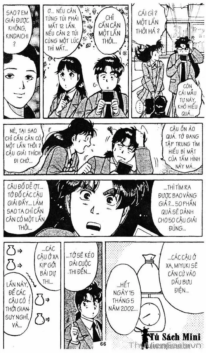 Truyện Tranh Thám Tử Kindaichi trang 4