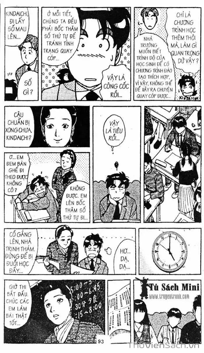 Truyện Tranh Thám Tử Kindaichi trang 4