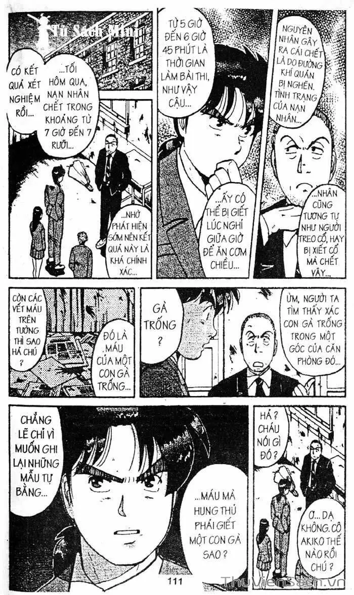 Truyện Tranh Thám Tử Kindaichi trang 4