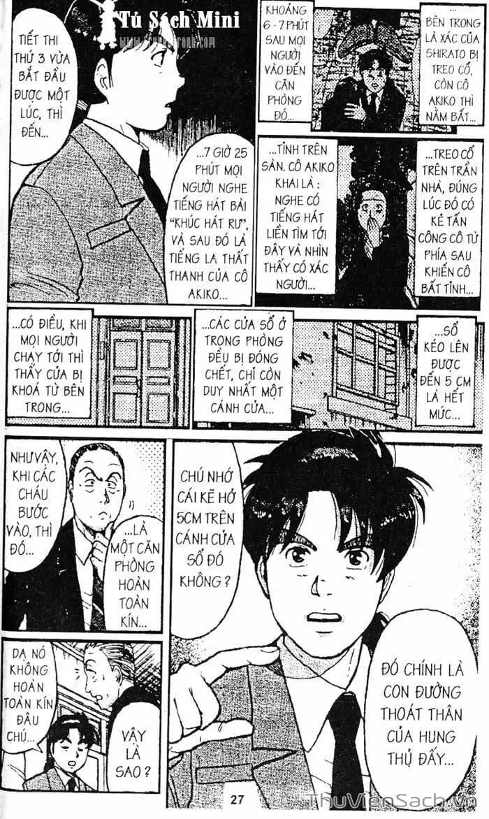 Truyện Tranh Thám Tử Kindaichi trang 4