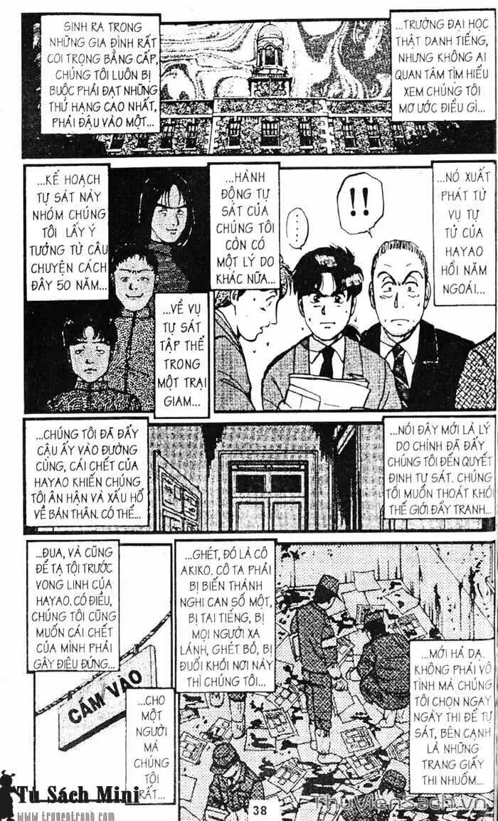 Truyện Tranh Thám Tử Kindaichi trang 4