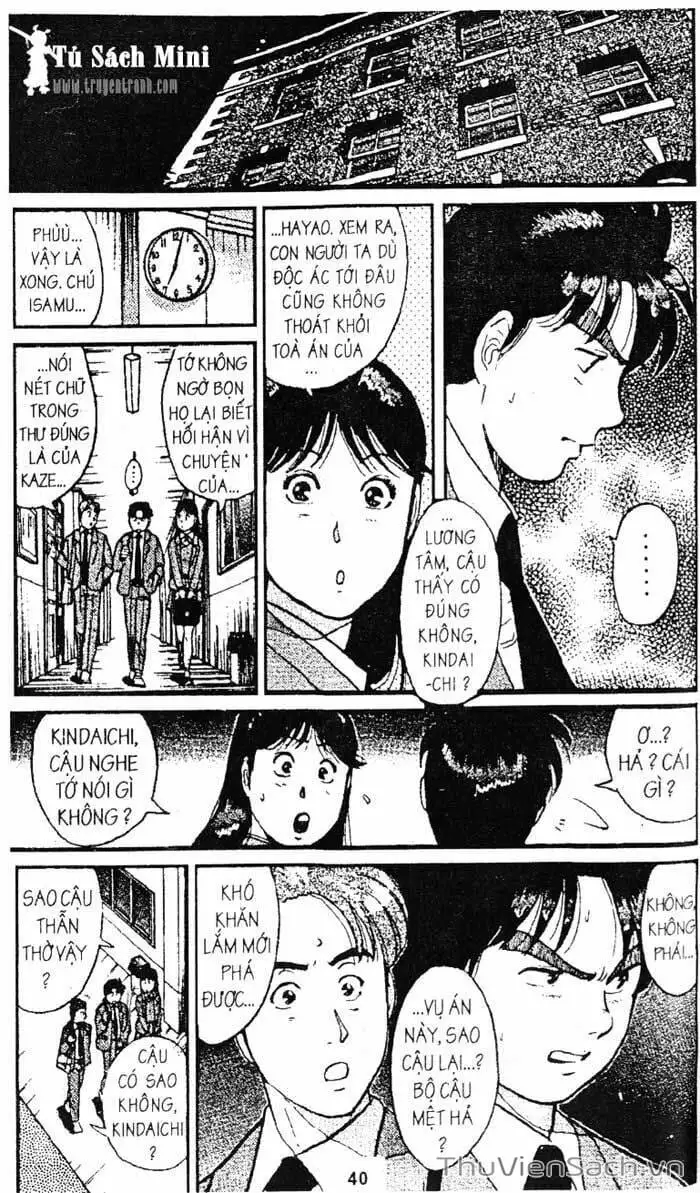 Truyện Tranh Thám Tử Kindaichi trang 4
