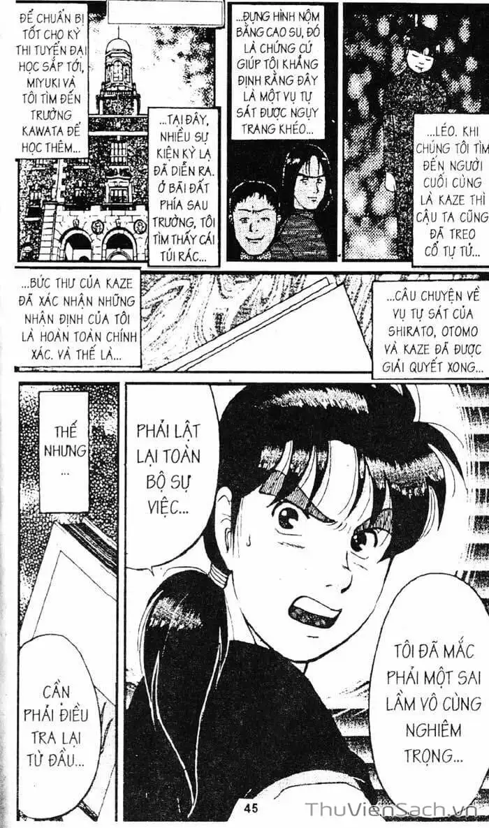 Truyện Tranh Thám Tử Kindaichi trang 4