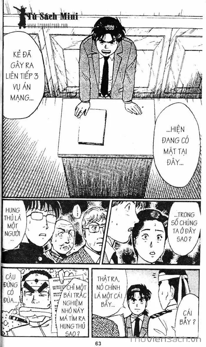 Truyện Tranh Thám Tử Kindaichi trang 4