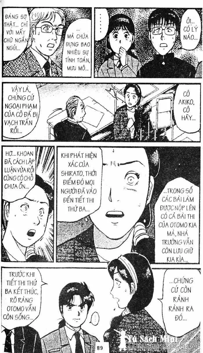Truyện Tranh Thám Tử Kindaichi trang 4