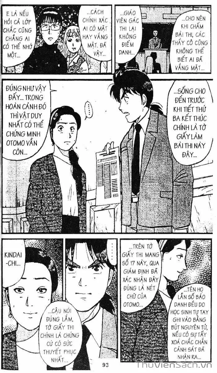 Truyện Tranh Thám Tử Kindaichi trang 4