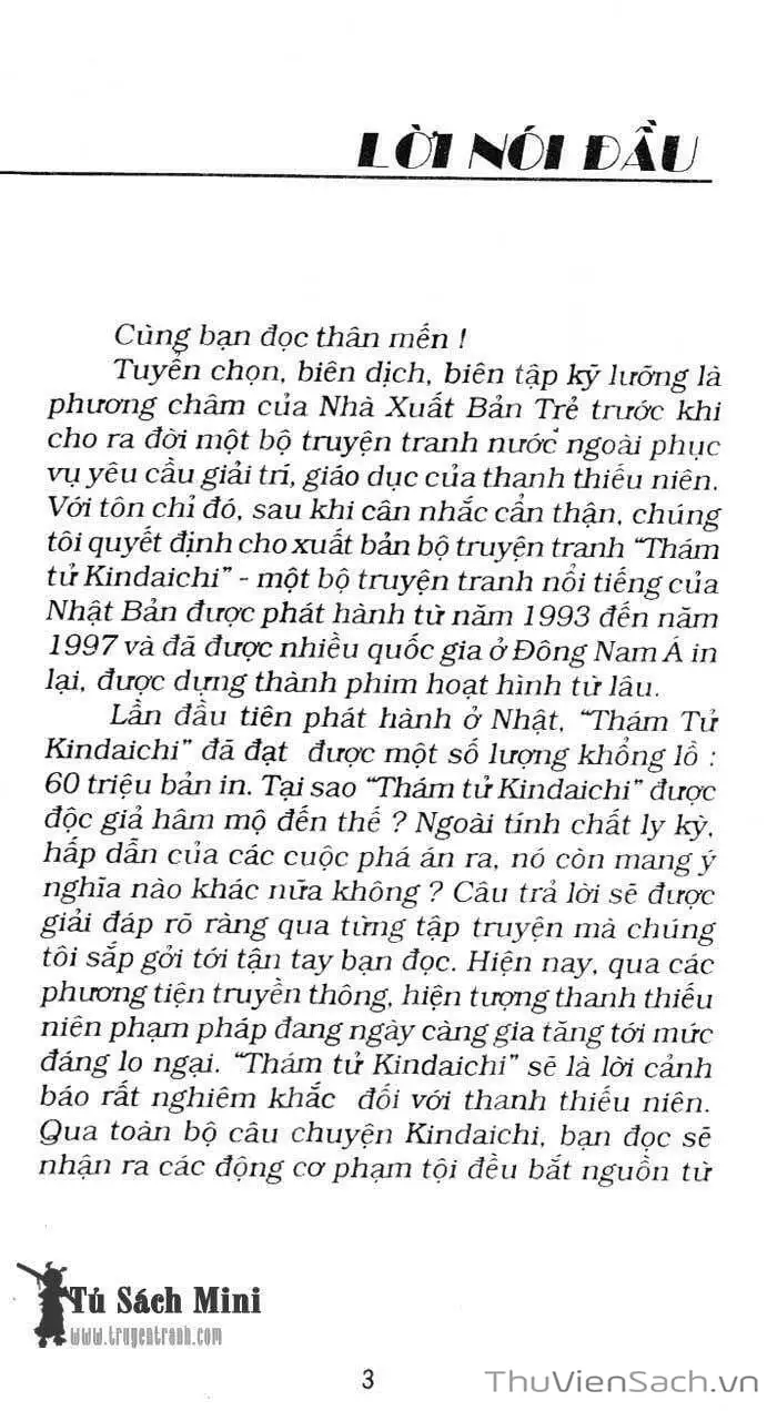 Truyện Tranh Thám Tử Kindaichi trang 4