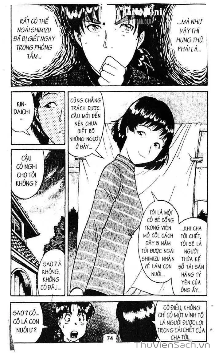 Truyện Tranh Thám Tử Kindaichi trang 4