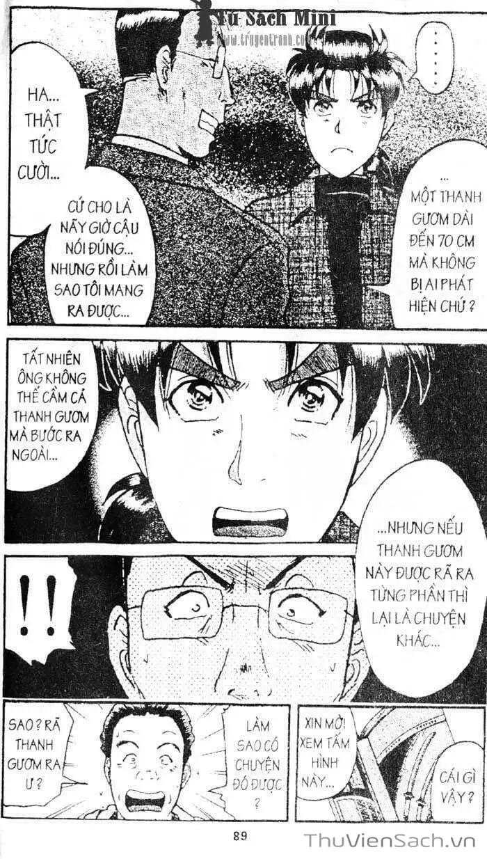 Truyện Tranh Thám Tử Kindaichi trang 4