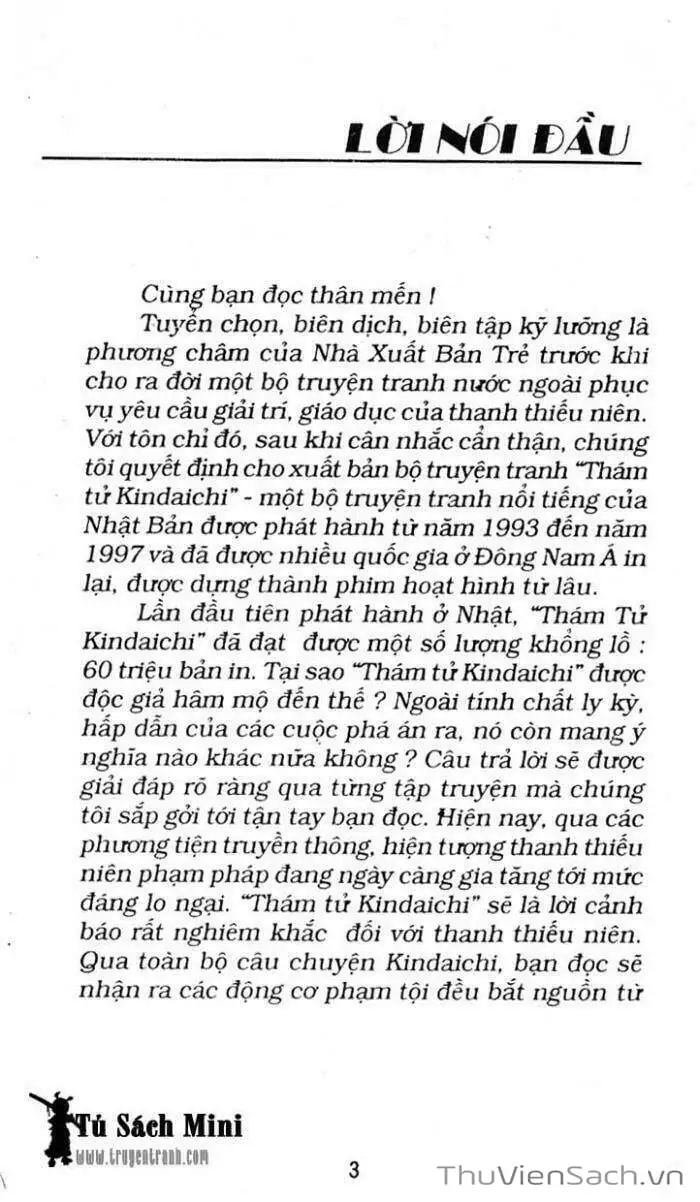 Truyện Tranh Thám Tử Kindaichi trang 4