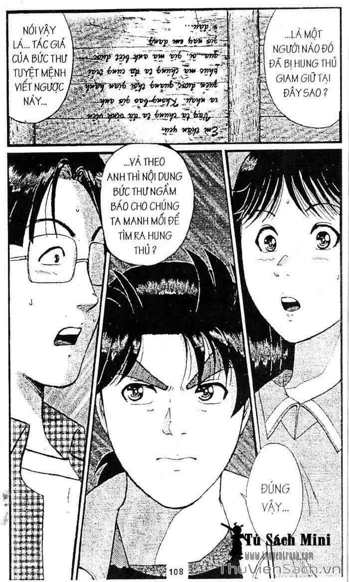 Truyện Tranh Thám Tử Kindaichi trang 4