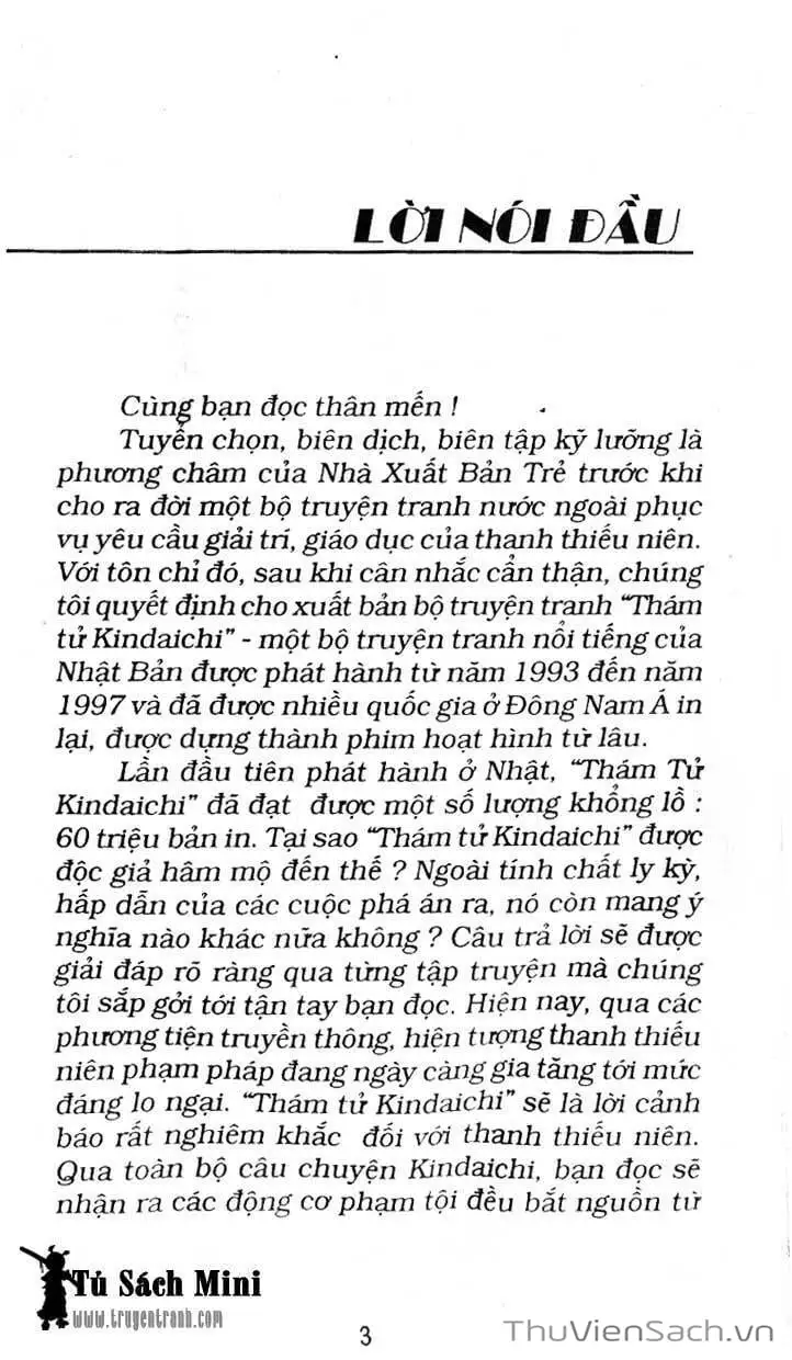 Truyện Tranh Thám Tử Kindaichi trang 4