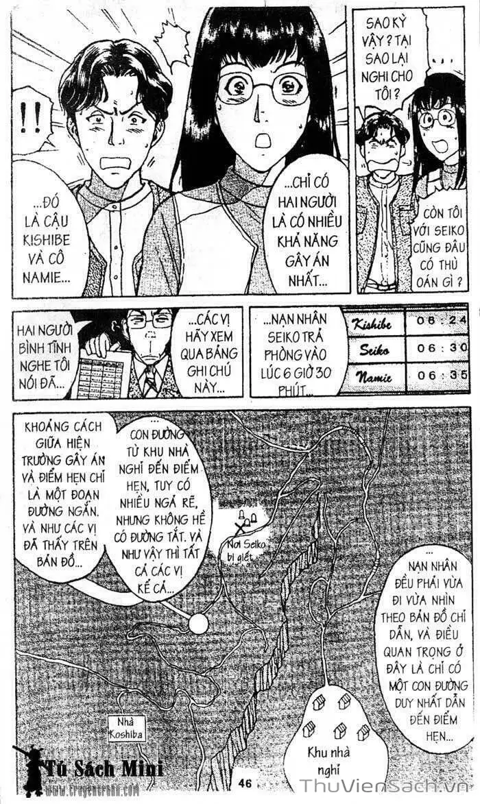 Truyện Tranh Thám Tử Kindaichi trang 4